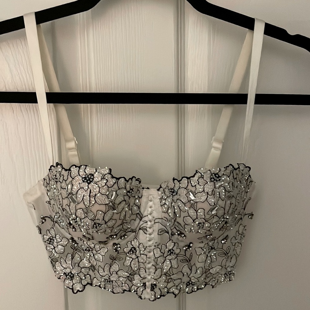 Bebe Vintage Hand Sewn Bustier